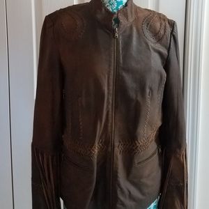 Scully Leather Fringe Riding Jacket